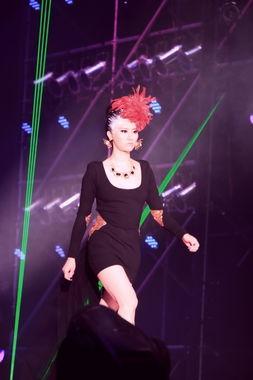 明星网红模特走秀图片,明星网红模特演绎潮流风采