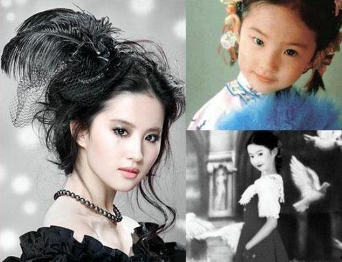 各个明星网红小时候,揭秘明星网红的童年时光